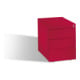 C+P Sitzcontainer Asisto M/3/3/3 Himbeerrot-1