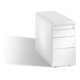 C+P Sitzcontainer Asisto Small M/2/3/4, H570xB330xT800mm Front Reinweiß Korpus Reinweiß-1