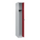 C+P Spind Classic PLUS, 1 Abteil, 1850x250x500mm, 7035/3003 Verschluss Sicherheits-Drehriegel-4