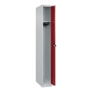 C+P Spind Classic PLUS, 1 Abteil, 1850x250x500mm, 7035/3003 Verschluss Sicherheits-Drehriegel-4