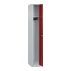 C+P Spind Classic PLUS, 1 Abteil, 1850x250x500mm, 7035/3003 Verschluss Zylinderschloss-4