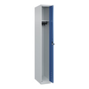 C+P Spind Classic PLUS, 1 Abteil, 1850x250x500mm, 7035/5023 Verschluss Sicherheits-Drehriegel-2