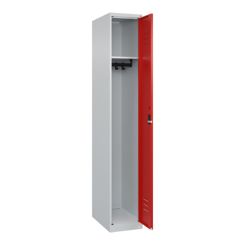 C+P Spind Classic PLUS, 1 Abteil, 1850x300x500mm, 7035/3020 Verschluss Zylinderschloss