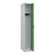 C+P Spind Classic PLUS, 1 Abteil, 1850x300x500mm, 7035/6011 Verschluss Sicherheits-Drehriegel-4