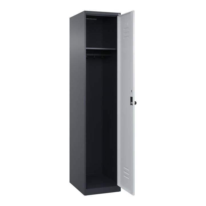 C+P Spind Classic PLUS, 1 Abteil, 1850x400x500mm, 7016/7035 Verschluss Sicherheits-Drehriegel
