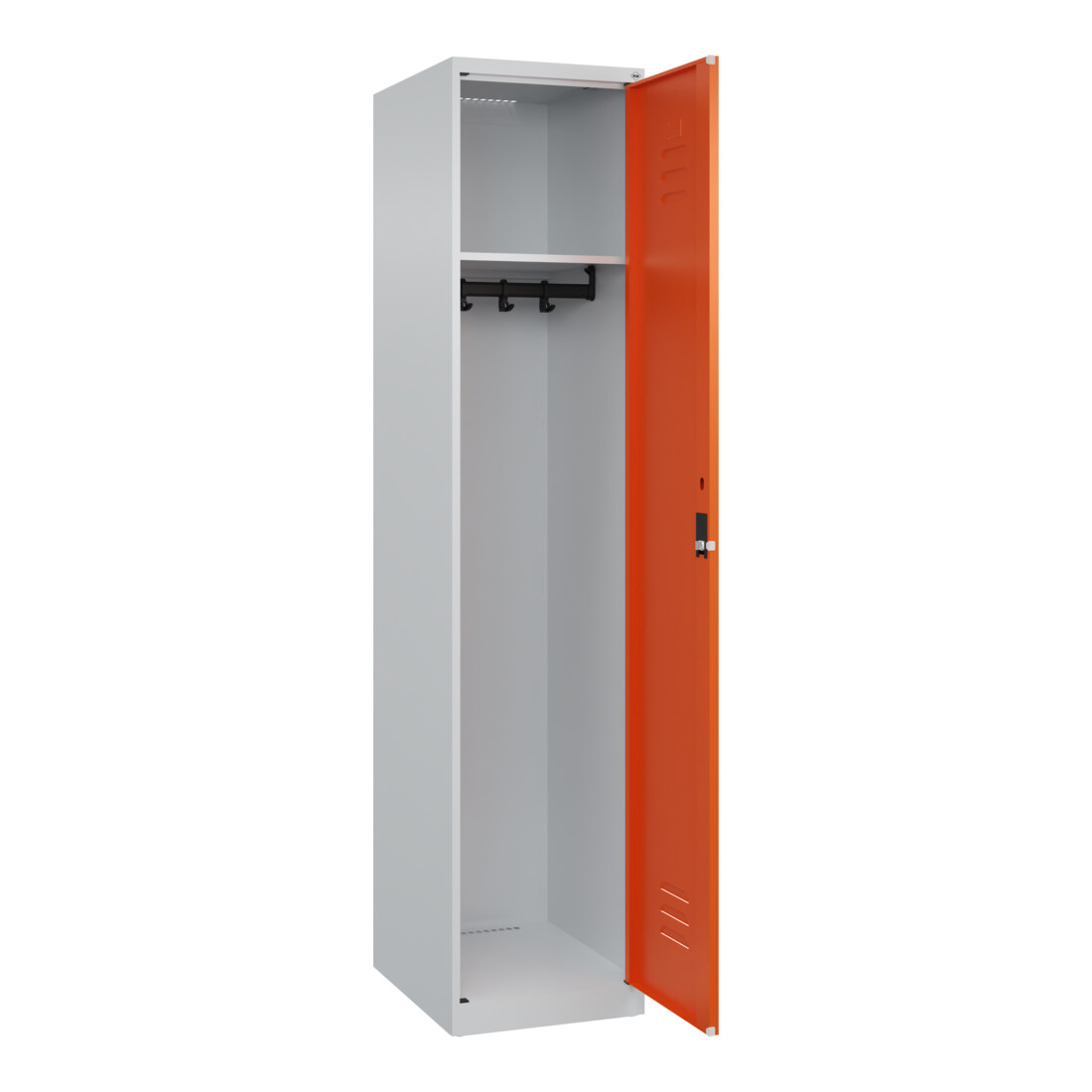 C+P Spind Classic PLUS, 1 Abteil, 1850x400x500mm, 7035/2004 Verschluss Zylinderschloss
