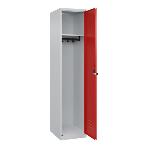 C+P Spind Classic PLUS, 1 Abteil, 1850x400x500mm, 7035/3020 Verschluss Sicherheits-Drehriegel