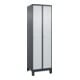 C+P Spind Classic PLUS 2 Abteile 1950 x 600 x 500 mm 7016/7035