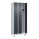 C+P Spind Classic PLUS 3 Abteile 1950 x 750 x 500 mm 7035/7016