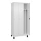 C+P Spind Classic PLUS 3 Abteile 1950 x 900 x 500 mm weiß