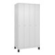 C+P Spind Classic PLUS 4 Abteile 1950 x 1000 x 500mm 9016/9016