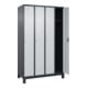 C+P Spind Classic PLUS 4 Abteile 1950 x 1200 x 500 mm 7016/7035