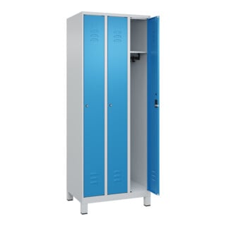 C+P Spind Classic PLUS Armoire à casiers 3 compartiments 1950 × 750 × 500 mm 7035/5012