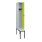C+P Spind Classic PLUS, Bank, Sicherheits-Drehriegel, 3 Garderobenhaken, Dekor, untergebaut-2