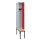 C+P Spind Classic PLUS, Bank, Sicherheits-Drehriegel, 3 Garderobenhaken, untergebaut-2