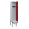 C+P Spind Classic PLUS, Bank, Zylinderschloss, 4 Garderobenhaken, Dekor, auskragend-2