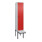 C+P Spind Classic PLUS, Bank, Sicherheits-Drehriegel, 4 Garderobenhaken, Dekor, auskragend-1