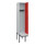 C+P Spind Classic PLUS, Bank, Sicherheits-Drehriegel, 4 Garderobenhaken, Dekor, auskragend-6