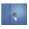 C+P Spind Classic PLUS, Bank, Zylinderschloss, 4 Garderobenhaken, Dekor, auskragend-3