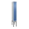 C+P Spind Classic PLUS, Gestell, Zylinderschloss, 3 Garderobenhaken-1