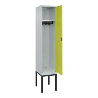 C+P Spind Classic PLUS, Gestell, Zylinderschloss, 4 Garderobenhaken