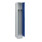 C+P Spind Classic PLUS, Sockel, Sicherheits-Drehriegel, 4 Garderobenhaken, Trennwand mittig-2