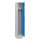 C+P Spind Classic PLUS, Sockel, Sicherheits-Drehriegel, 4 Garderobenhaken, Trennwand mittig-2