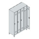C+P Spind Classic PLUS Spind 4 Abteile 1950 x 1200 x 500 mm grau