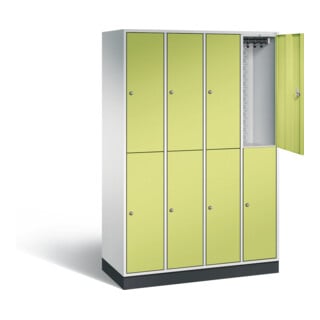 C+P Spind doppelstöckig Intro, H1950xB1220xT490mm