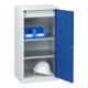 C+P Stahl-Flügeltürenschrank Serie 89, H1000xB100xT500mm, 7035/5010-1