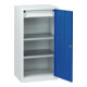 C+P Stahl-Flügeltürenschrank Serie 89, H1000xB100xT500mm, 7035/5010-2