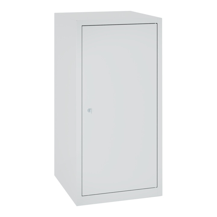 C+P Stahl-Flügeltürenschrank Serie 89, H1000xB100xT500mm, 7035/7035