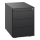 C+P Stahl-Rollcontainer, 563x430x581mm, 9005/9005-1