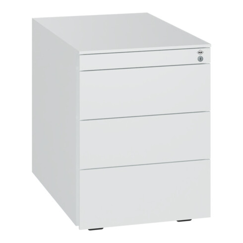 C+P Stahl-Rollcontainer, 563x430x781mm, 9010/9010
