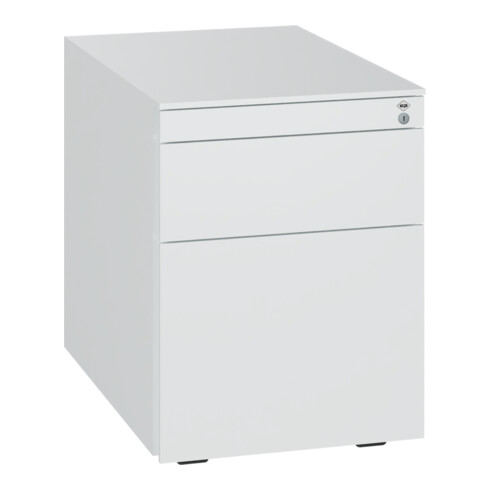 C+P Stahl-Rollcontainer, 563x430x781mm, 9010/9010