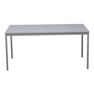 C+P Table à 4 pieds polyvalente, 750x1800x800 mm, 7035/décor gris clair