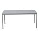 C+P Table à 4 pieds polyvalente, 750x1800x800 mm, 7035/décor gris clair-1