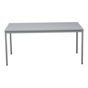 C+P Table à 4 pieds polyvalente, 750x1800x800 mm, 7035/décor gris clair