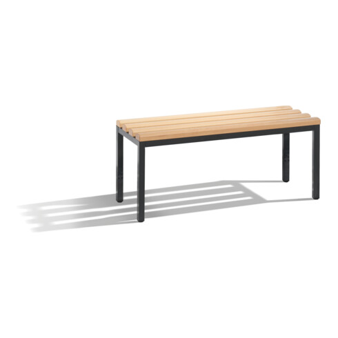 C+P Table à langer Basic, H420xL1000xP353mm Couleur cadre noir gris noir