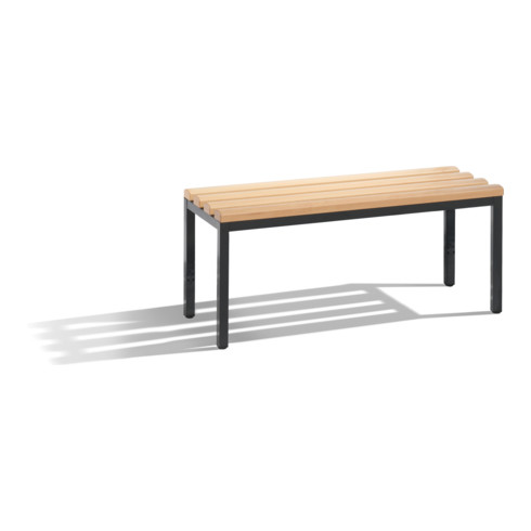 C+P Table à langer Basic, H420xL1000xP353mm Couleur cadre noir gris noir