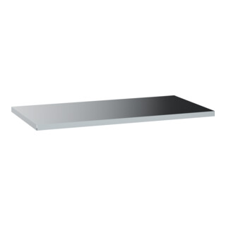 C+P Tablette en acier galvanisé, charge élevée 70 kg, 26x925x457 mm
