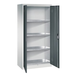 C+P Umweltschrank Acurado, 1950x930x500mm, 7035/7016