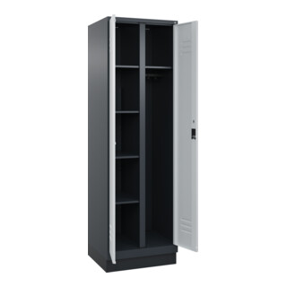 C+P Wäsche-/Kombispind Classic PLUS, Sockel, Zylinderschloss