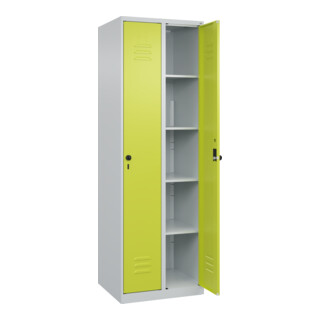 C+P Wäsche-Spind Classic PLUS, Sicherheits-Drehriegel