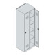 C+P Wäsche-Spind Classic PLUS, 2 Abteile, 1850x600x500mm, 7035/5010 Verschluss Sicherheits-Drehriegel-4