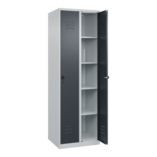 C+P Wäsche-Spind Classic PLUS, Sicherheits-Drehriegel
