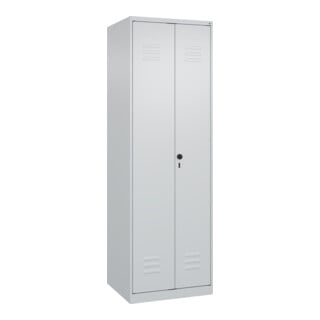 C+P Wäsche-Spind Classic PLUS, Sicherheits-Drehriegel Trennwand mittig
