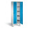 C+P Wäsche-Spind Evolo, mit Füßen, 2 ergonomische Sicherheits-Drehriegel-1