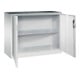 C+P Werkzeug-Beistellschrank mit Drehtüren, innen 1 Boden, H1000xB1200xT500mm Front Lichtgrau Korpus Lichtgrau
