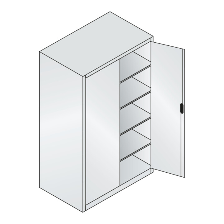 C+P Werkzeugschrank Acurado 1950 x 1200 x 800 mm 7035/6011